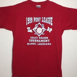 NWOT Vintage PONY League Baseball T-shirt